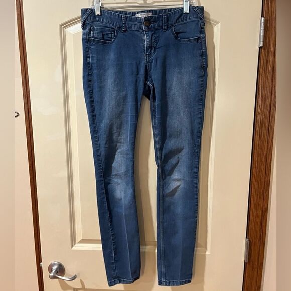 FREE PEOPLE High Rise Skinny Jeans Blue Women’s Size 29 - Picture 1 of 4